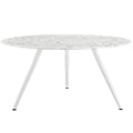 Faux Marble / White