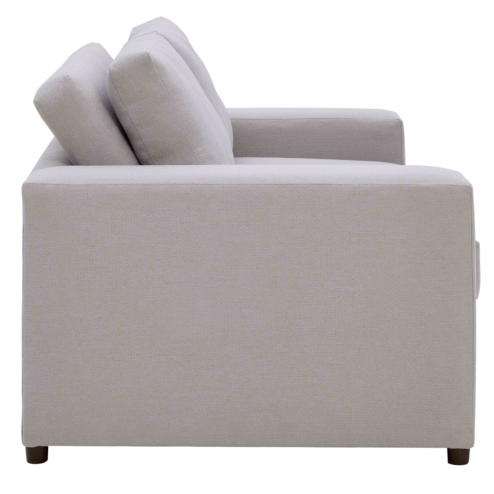 Flint Gray Linen Blend