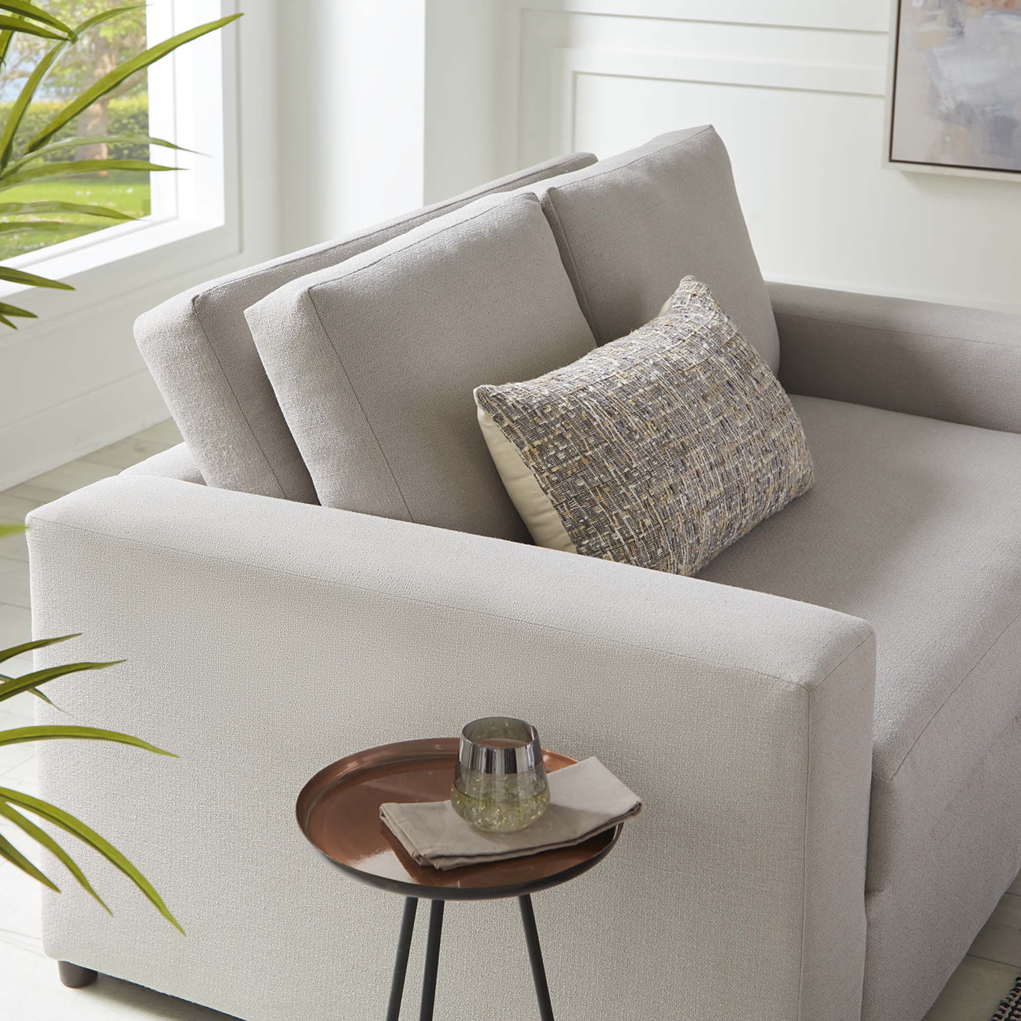 Flint Gray Linen Blend