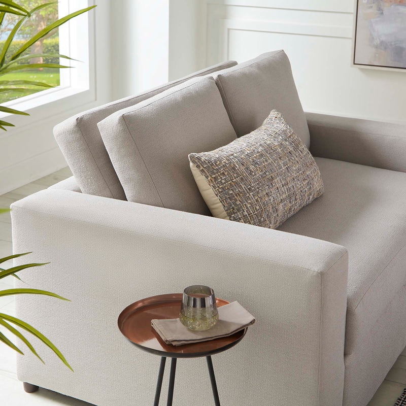 Flint Gray Linen Blend