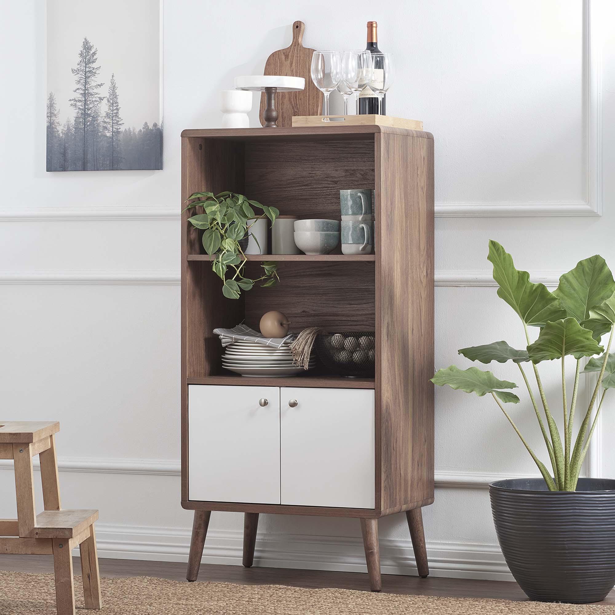 Walnut White