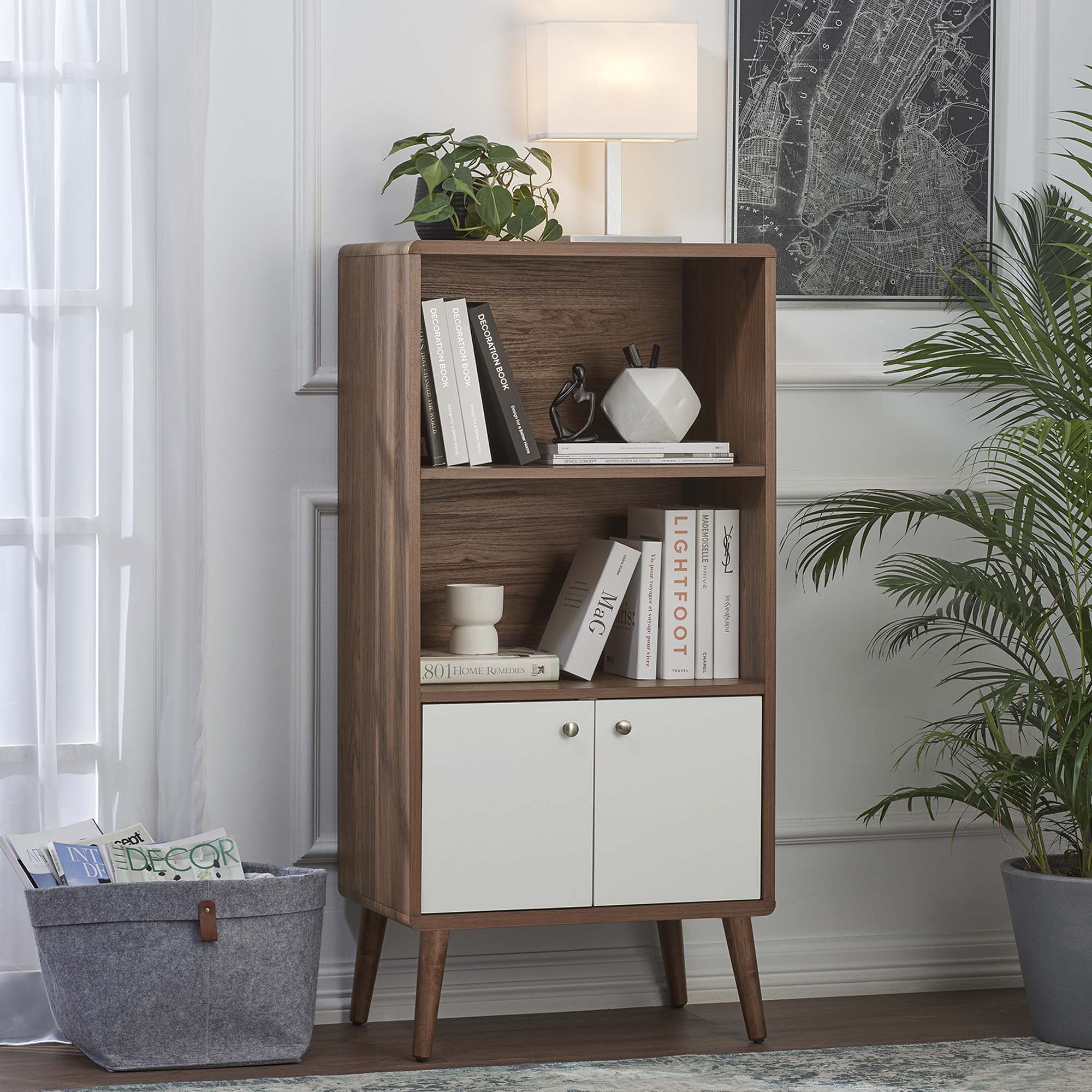 Walnut White