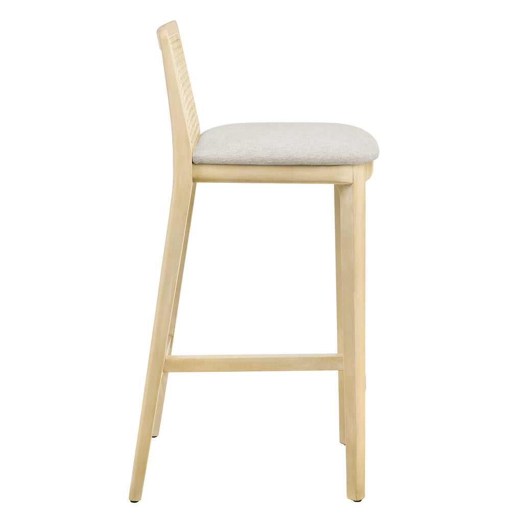 Antique White Natural Heathered Weave Ivory