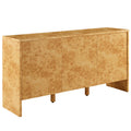 Hudson  60" Burl Wood  Sideboard