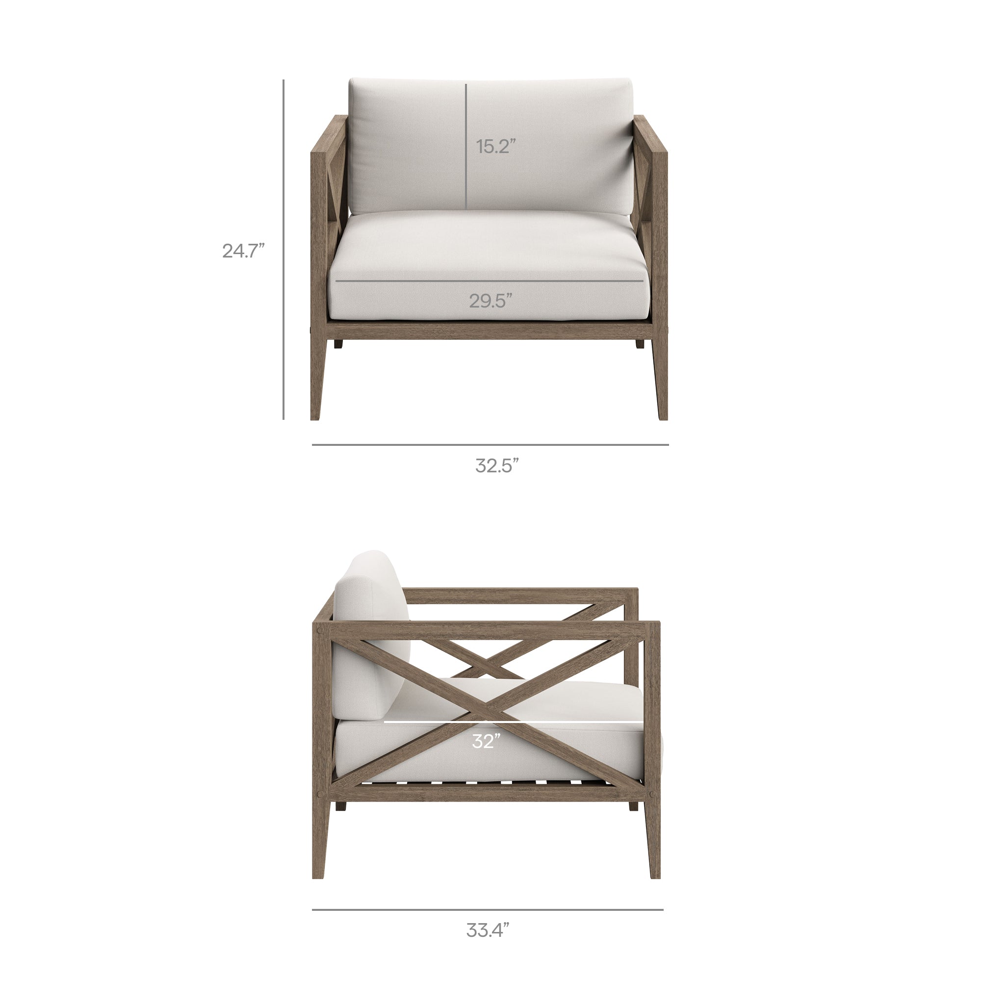 Weathered Gray White