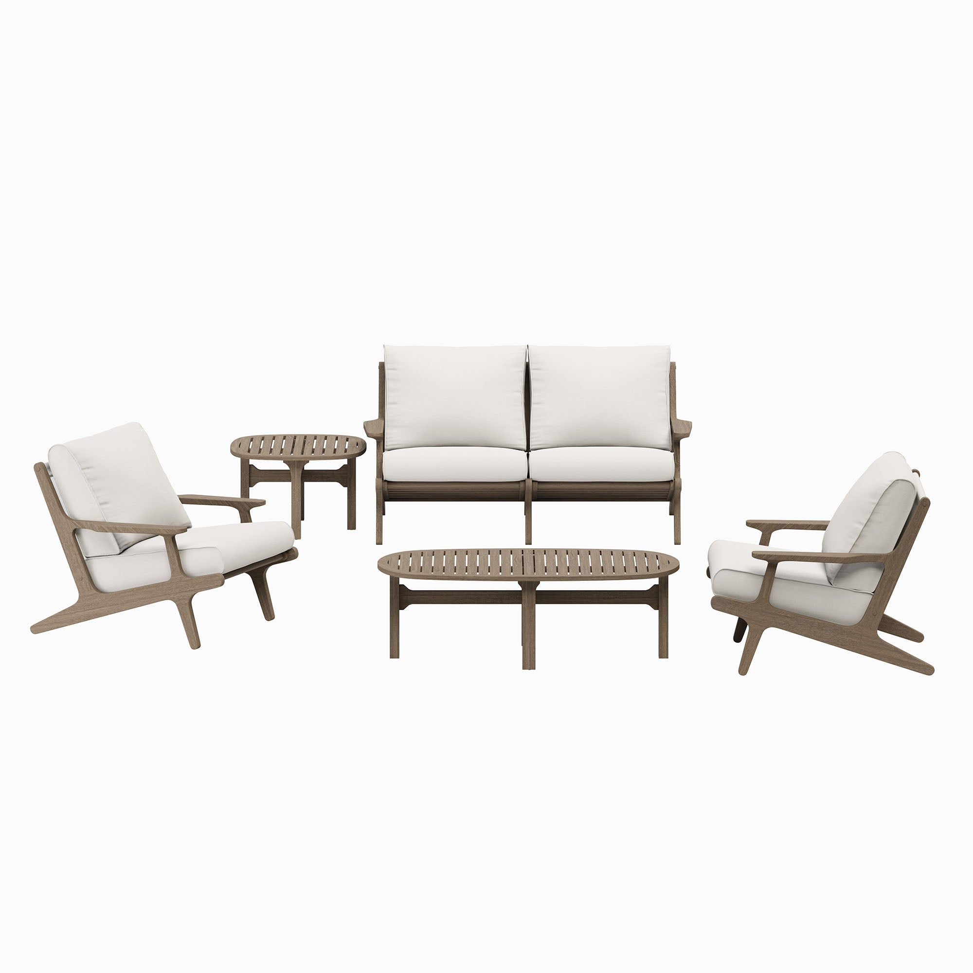 Weathered Gray White