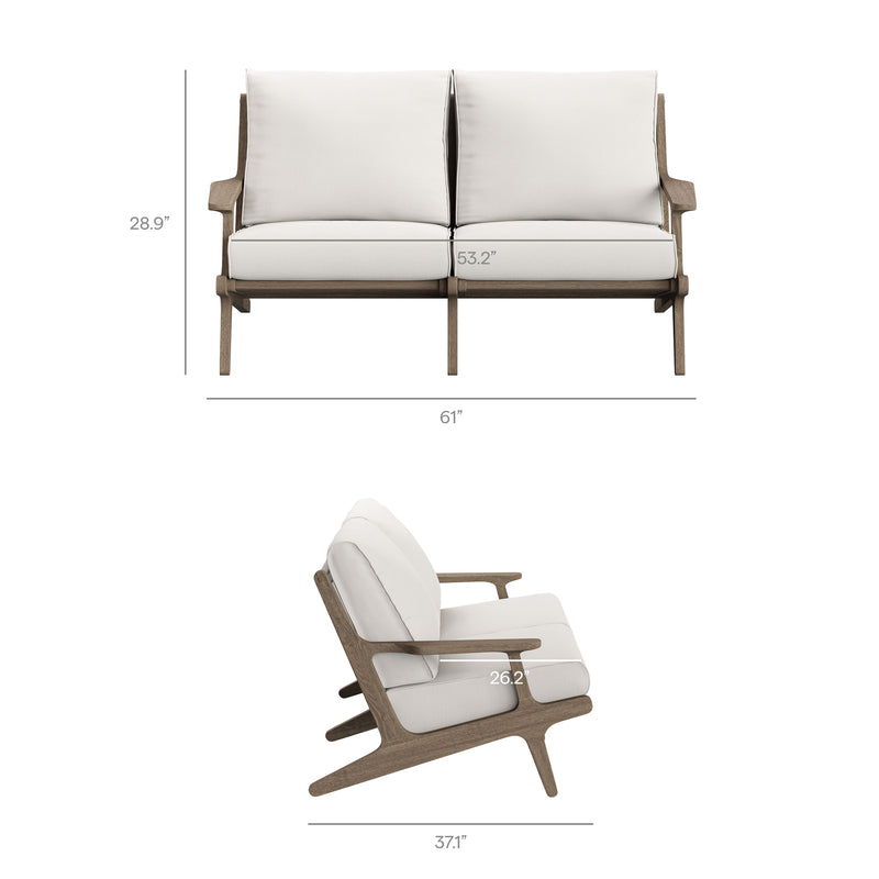 Weathered Gray White