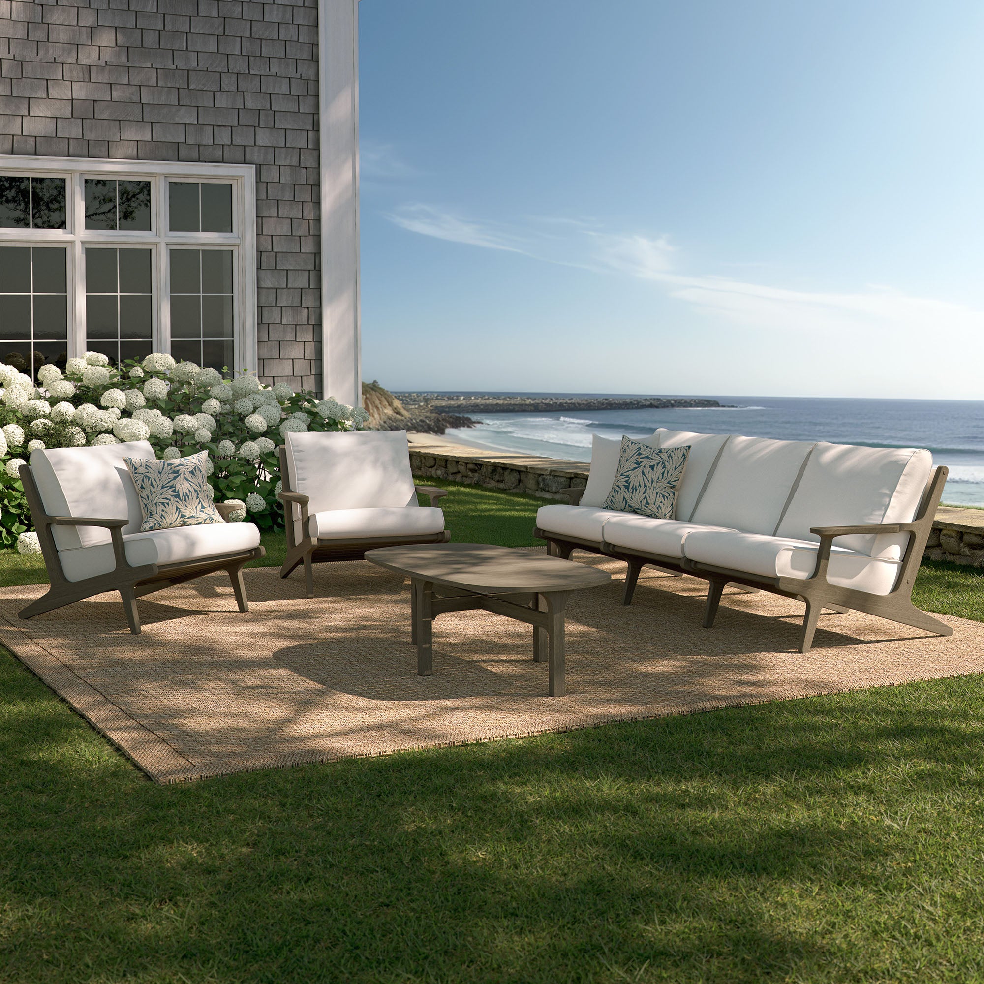 Weathered Gray White