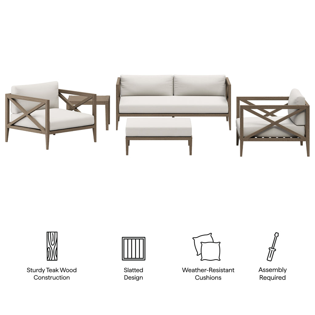 Weathered Gray White