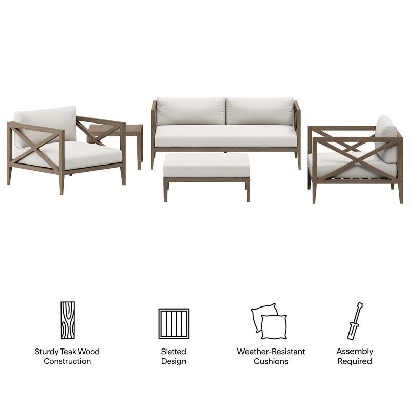 Weathered Gray White