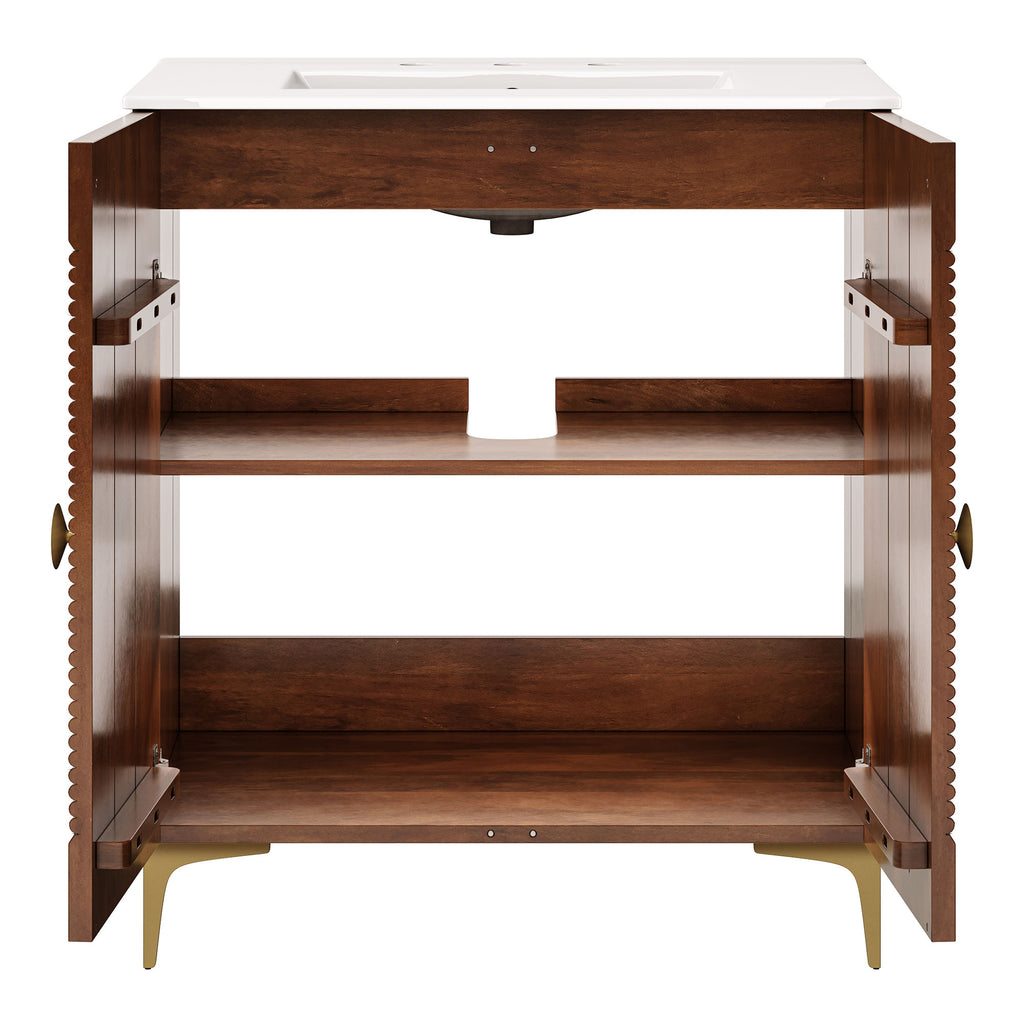 Walnut White