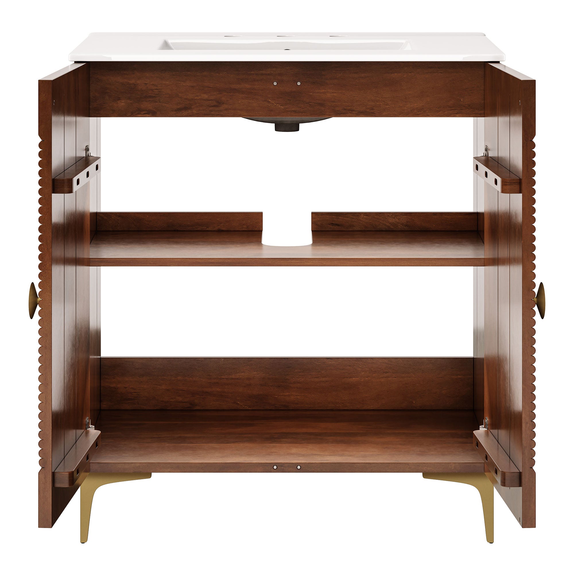 Walnut White