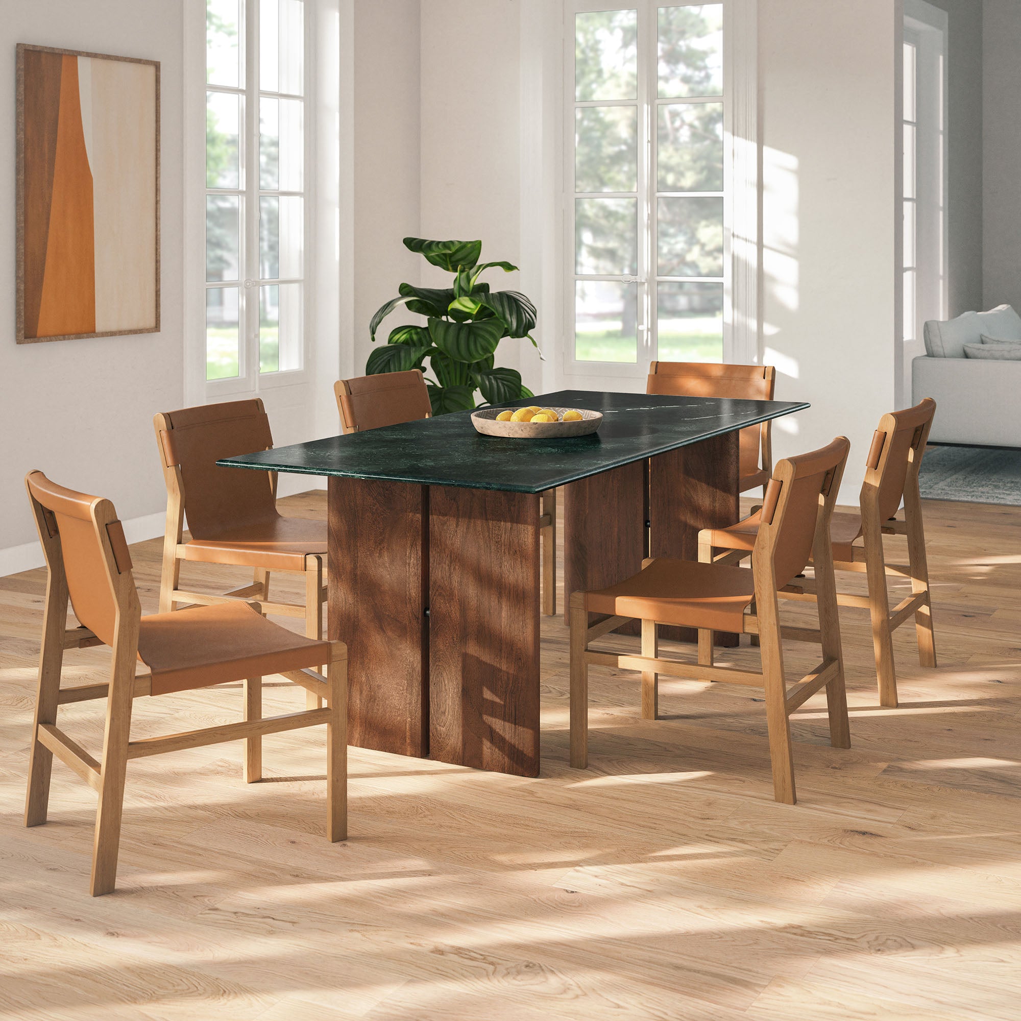 Walnut Green Marble