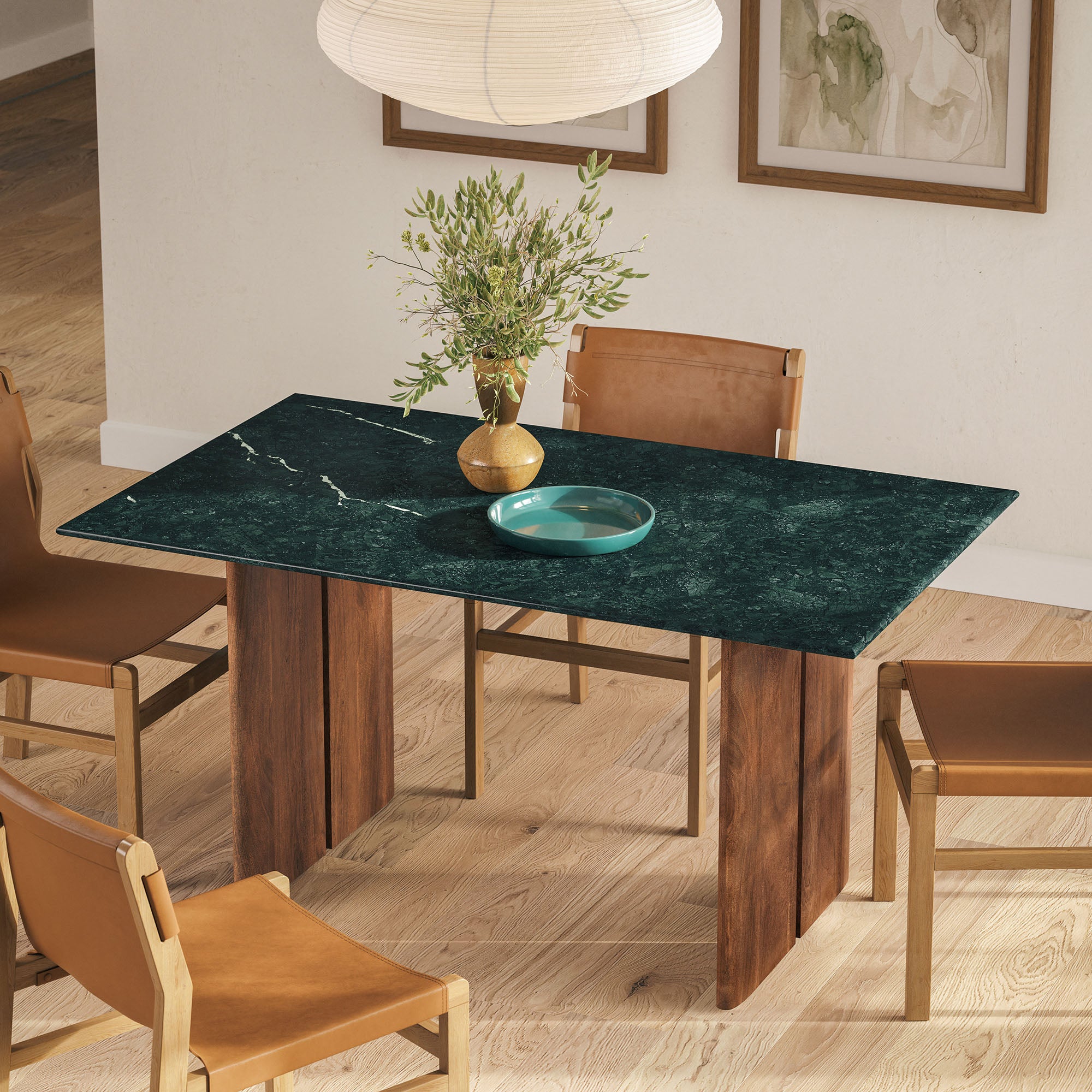 Walnut Green Marble