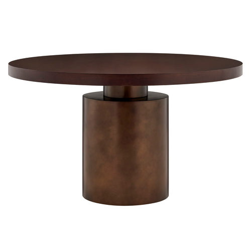 Dark Walnut Burnished Brass