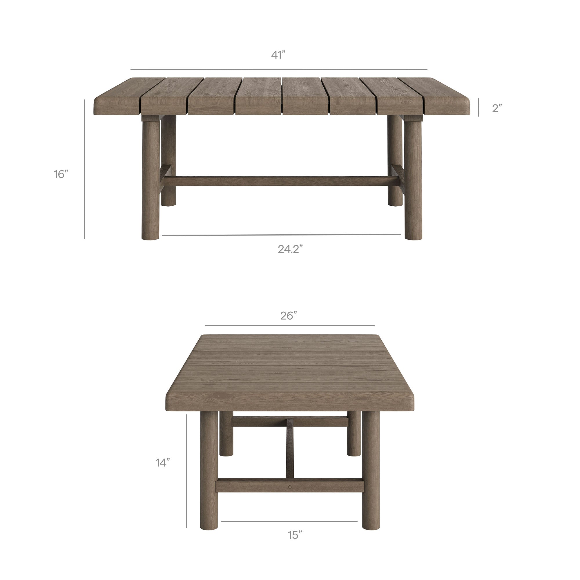 Weathered Gray Teak