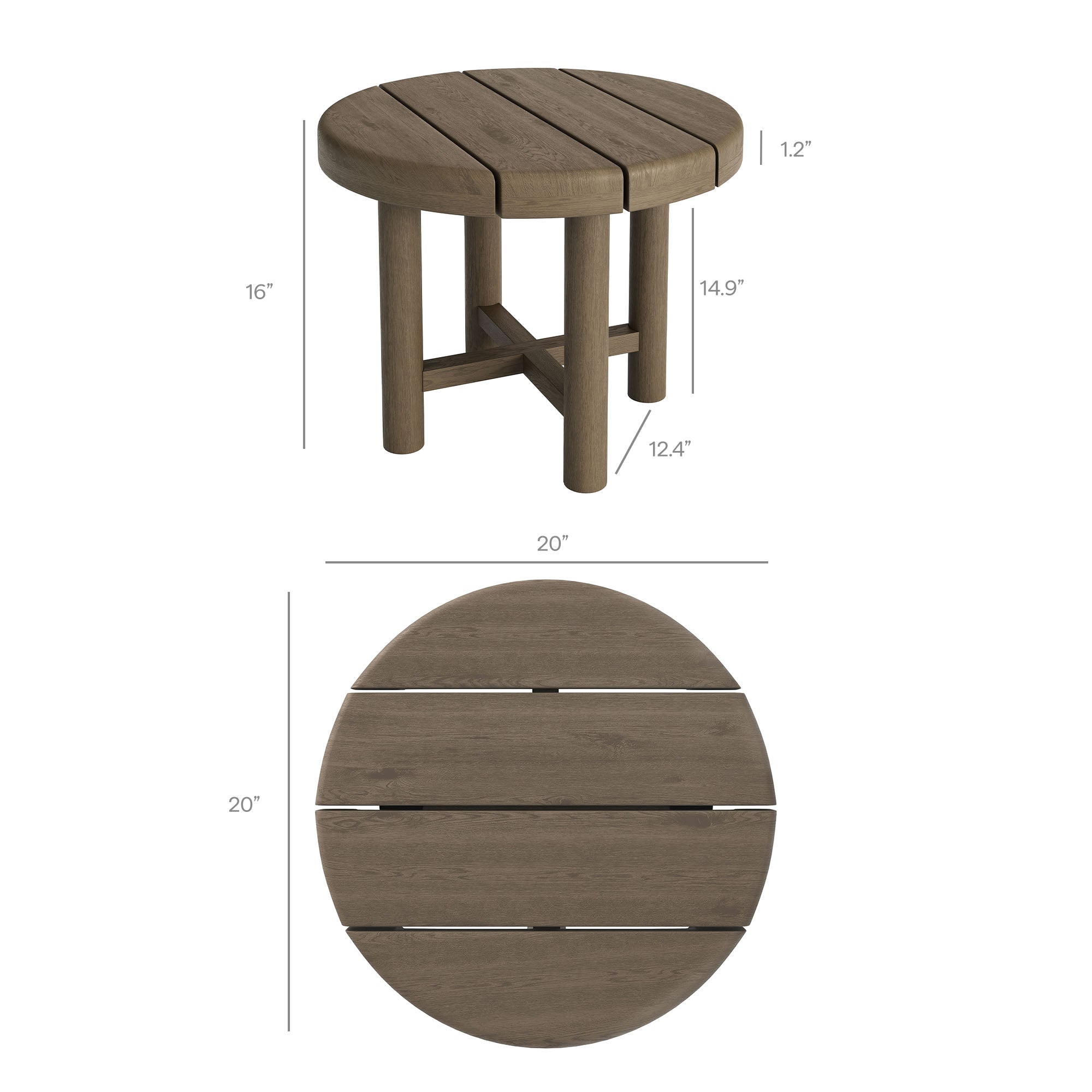 Weathered Gray Teak
