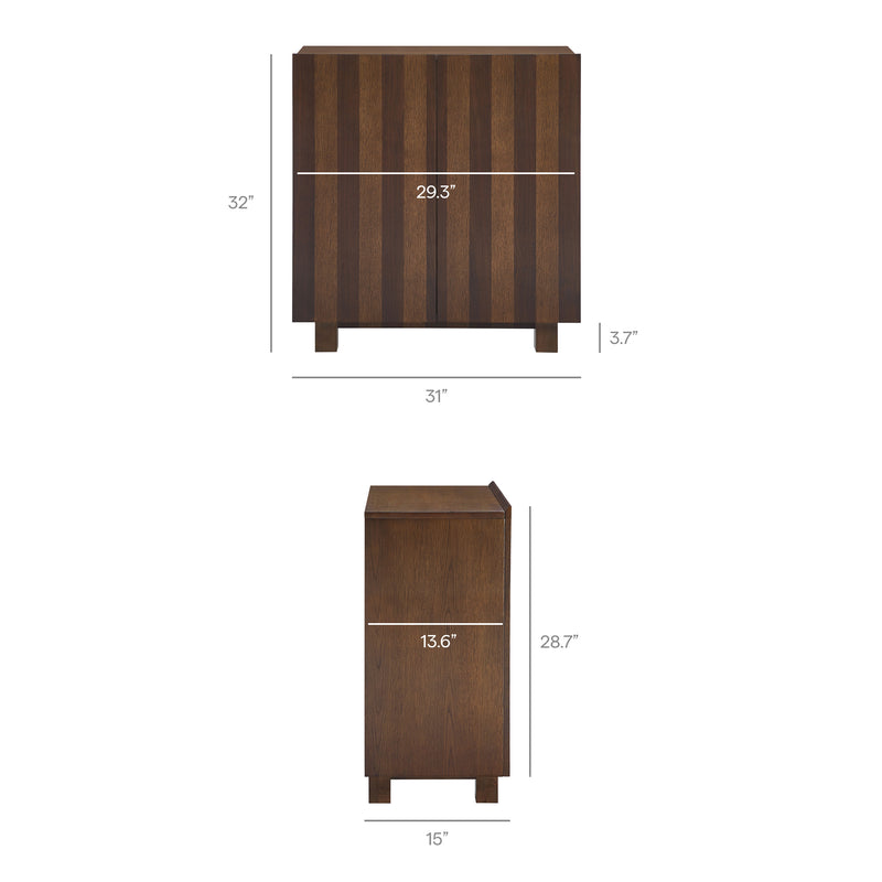 Dark Walnut Stripe