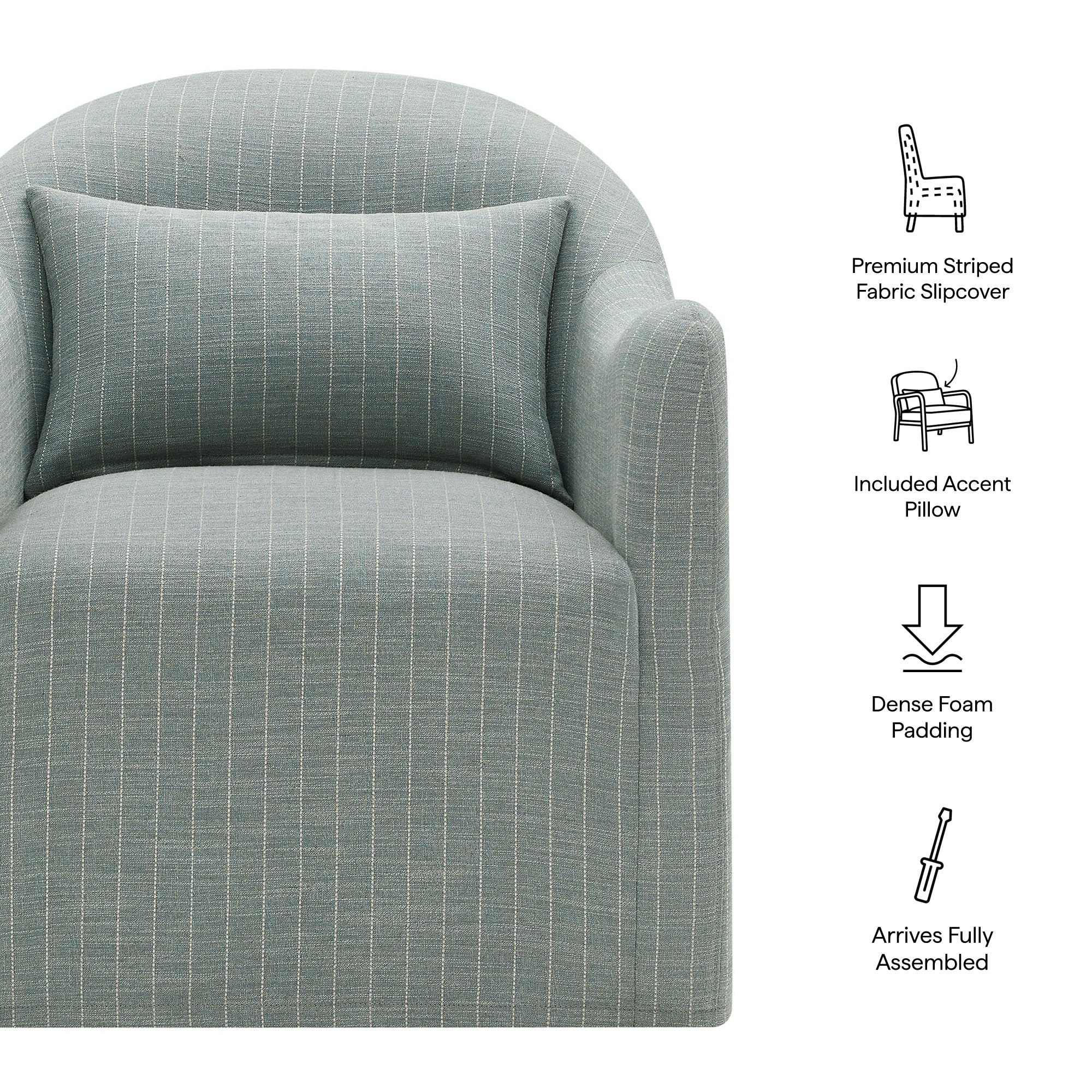 Spa Blue Stripe