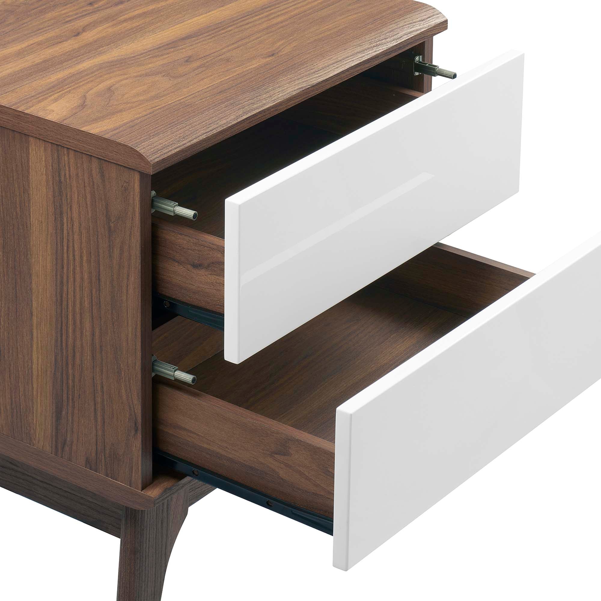 Walnut White