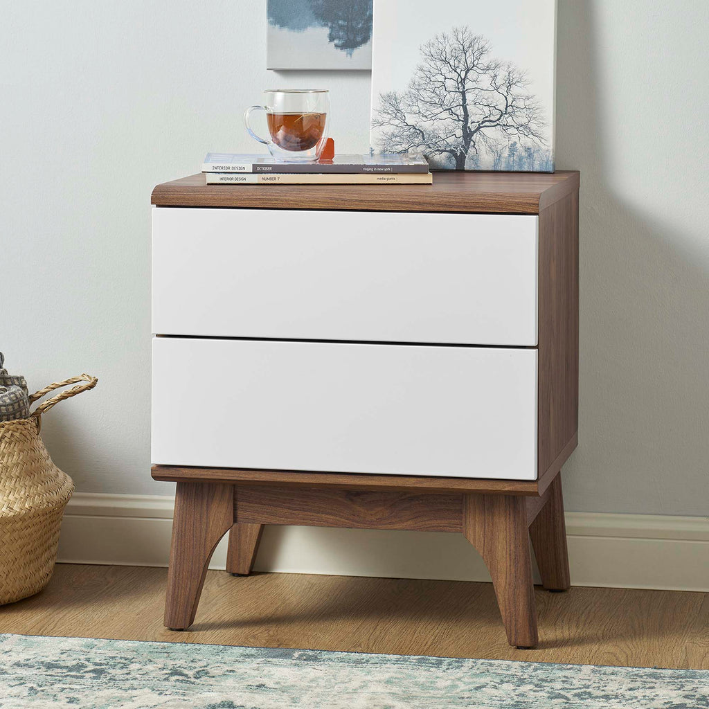 Walnut White