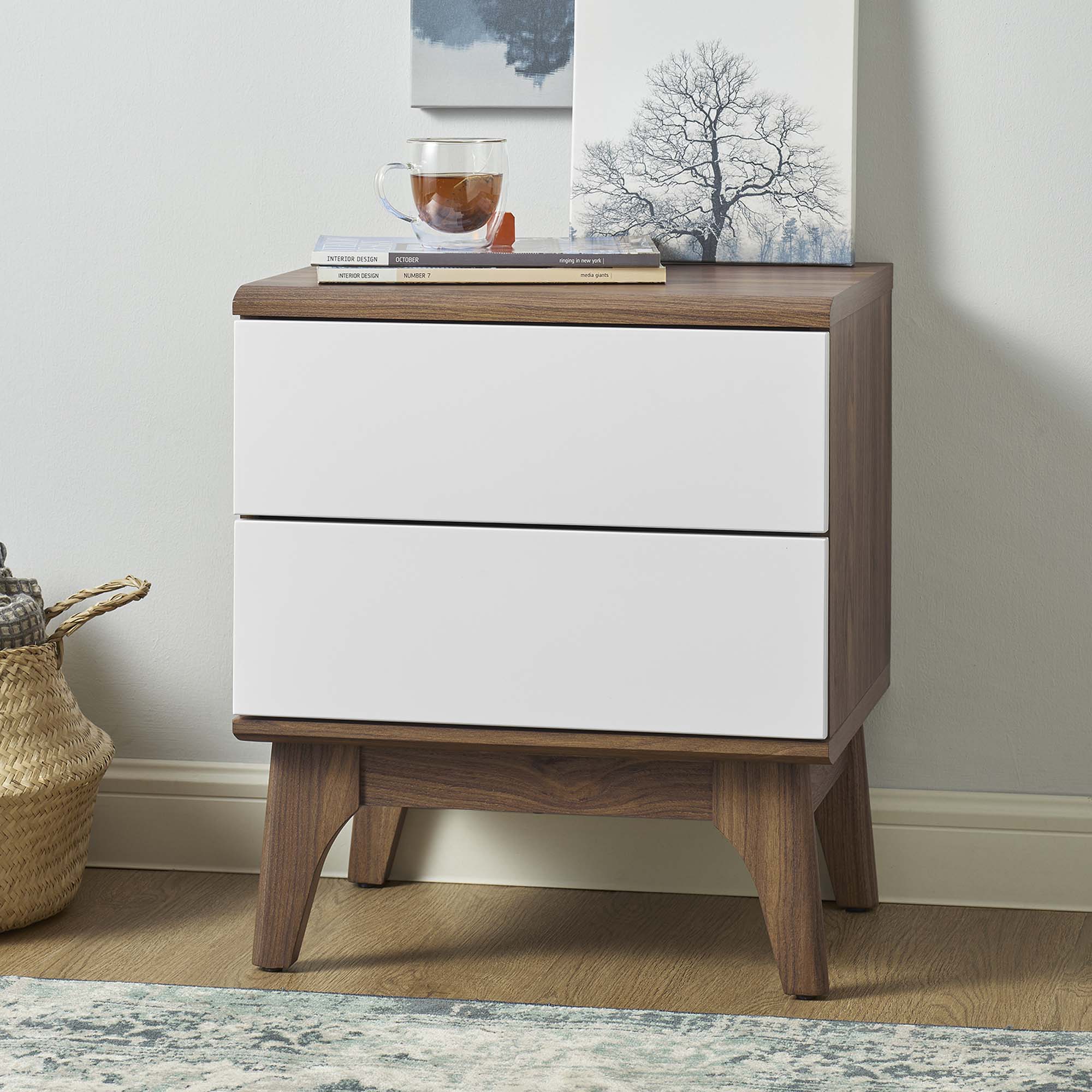 Walnut White