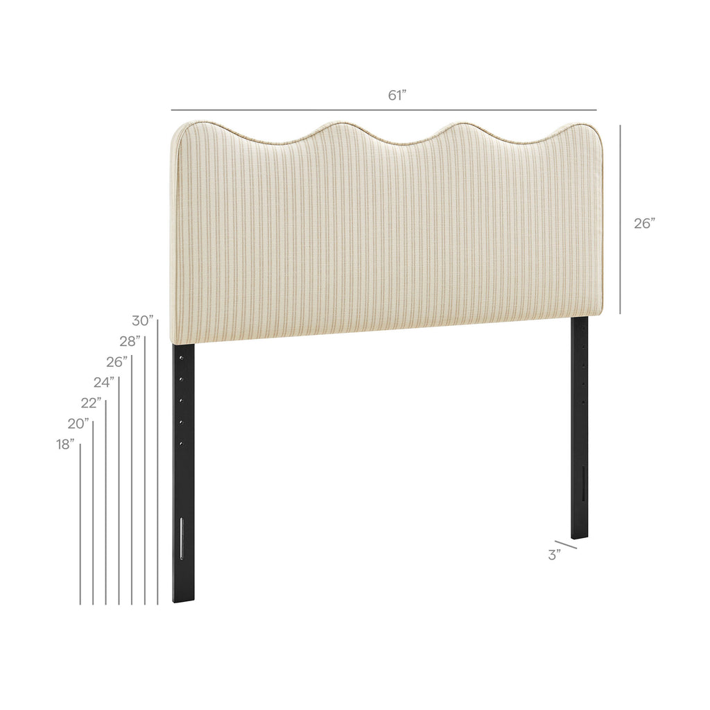 Oatmeal Stripe / Queen