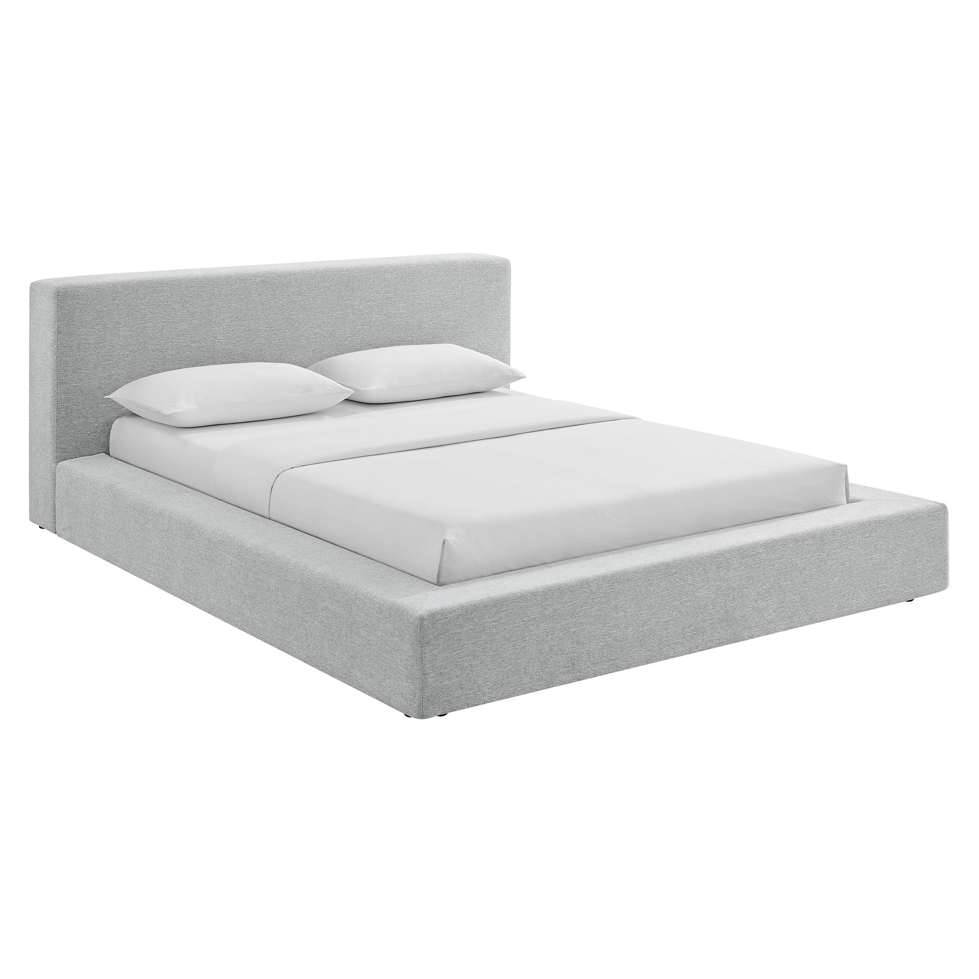 Light Gray Fabric / King