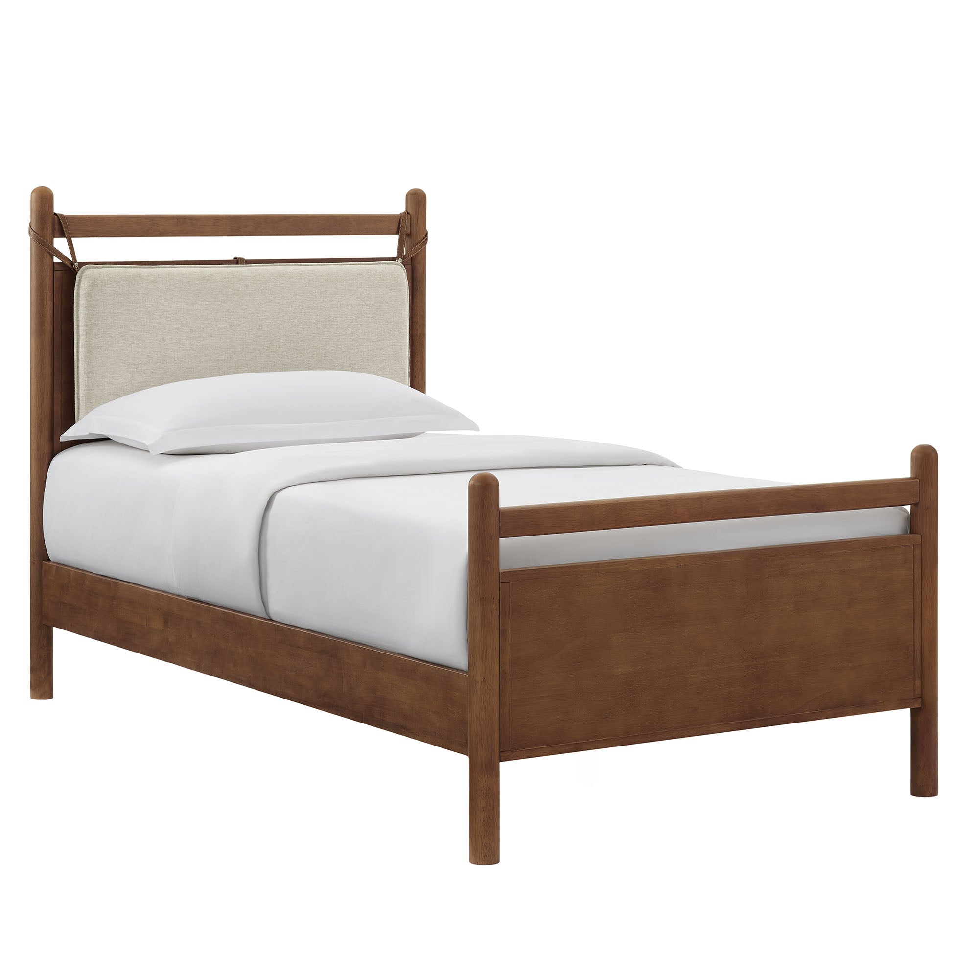 Walnut Heathered Ivory / Twin