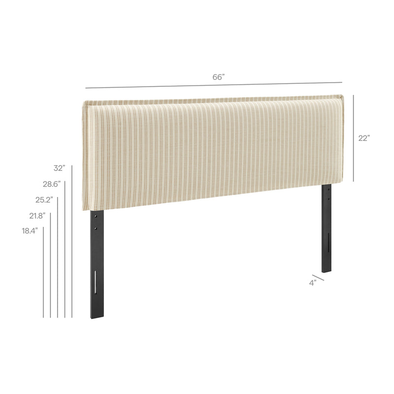 Oatmeal Stripe / Queen