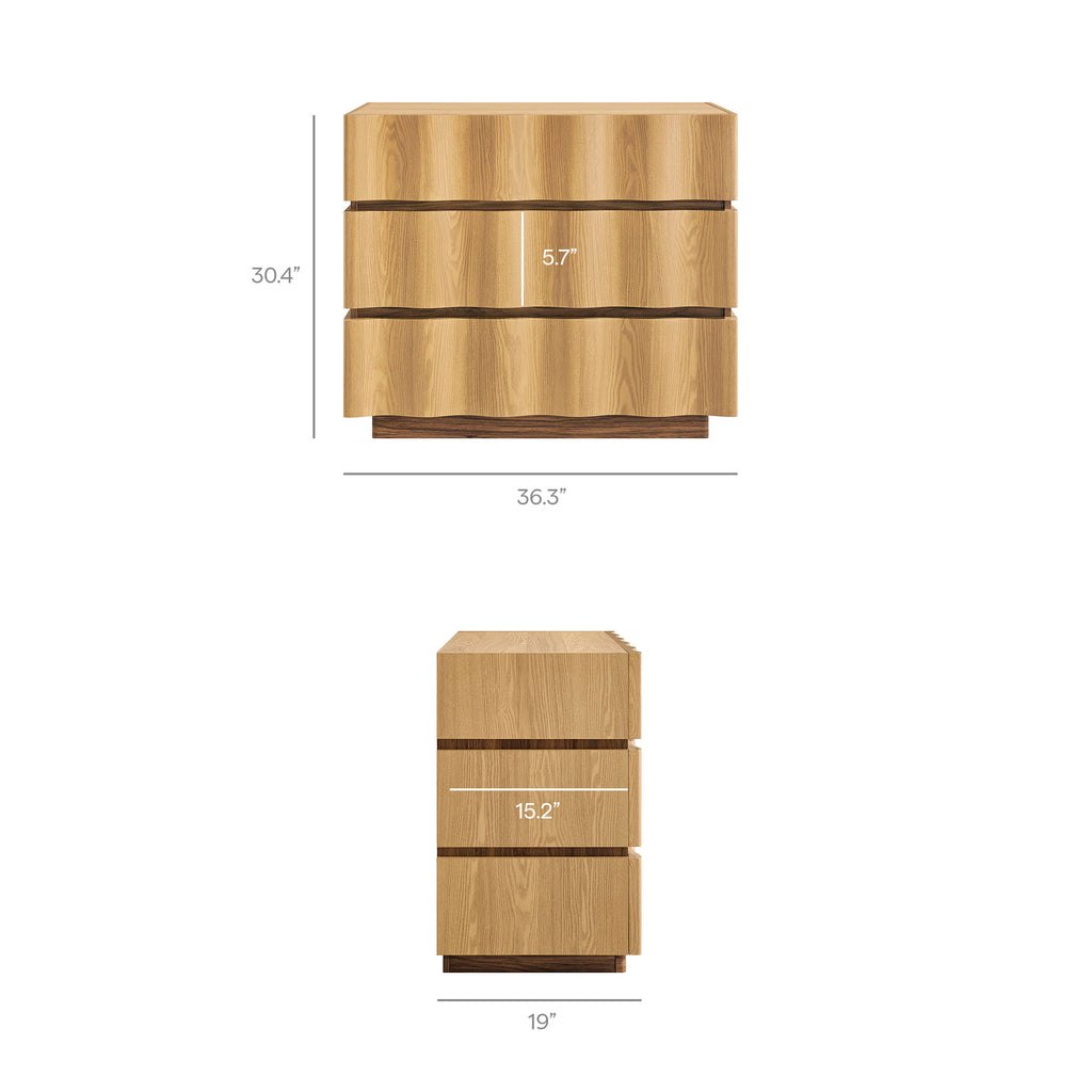 Light Oak Walnut