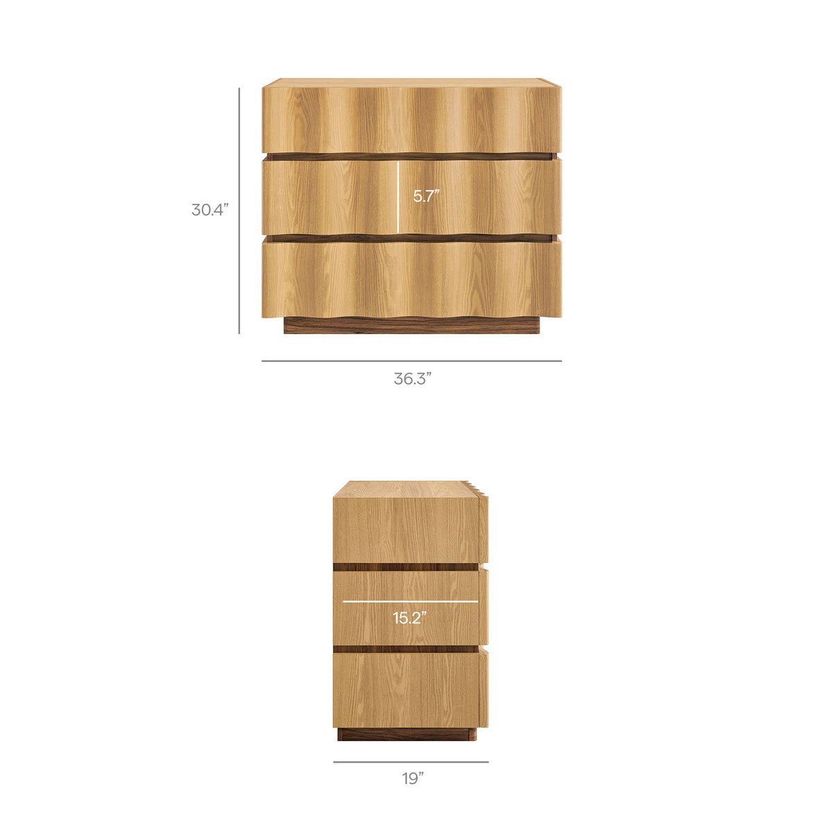 Light Oak Walnut