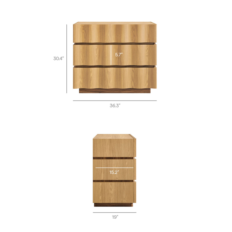 Light Oak Walnut