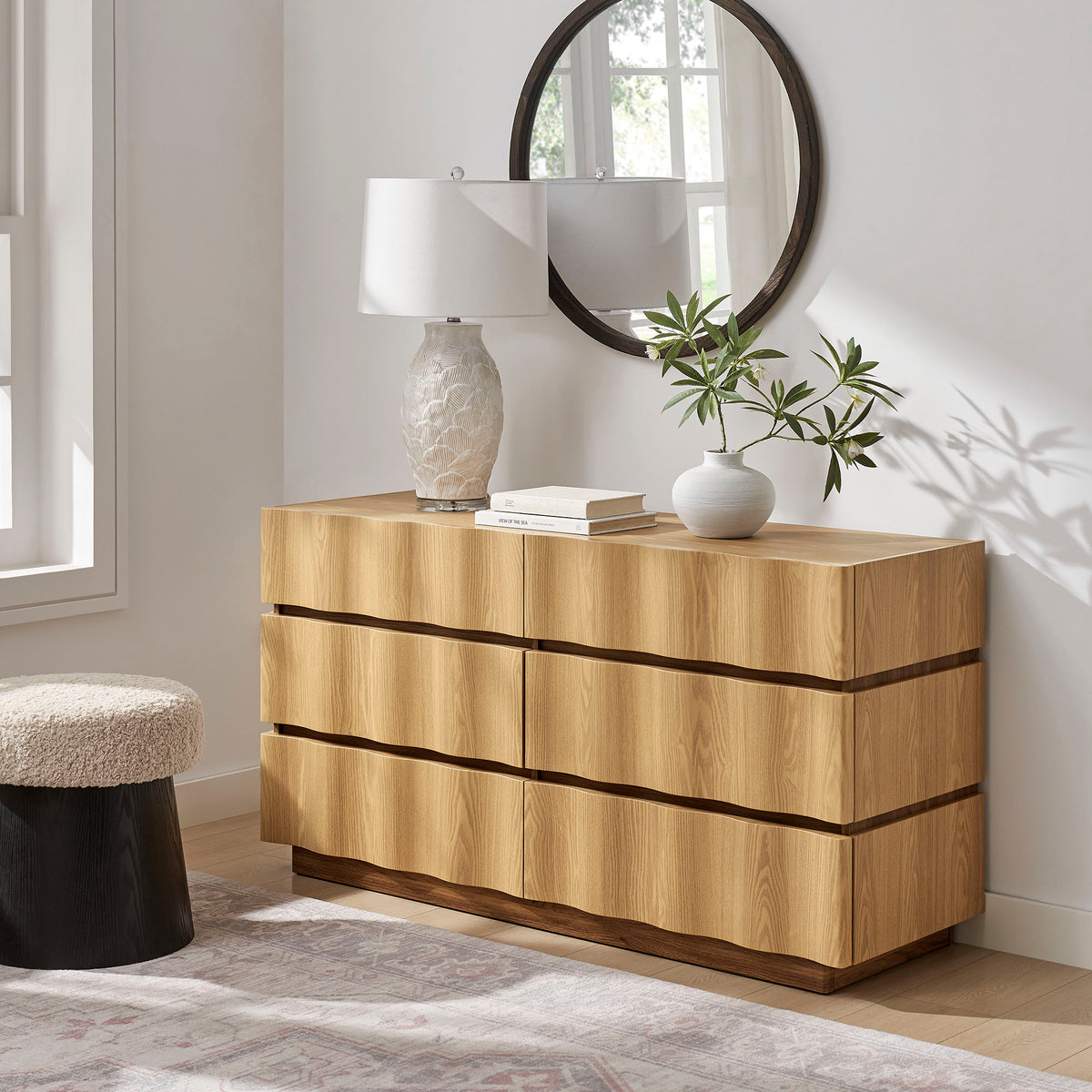 Light Oak Walnut