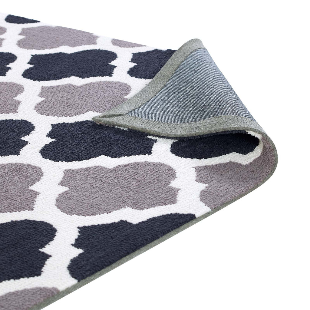 Charcoal and Black / 5x8