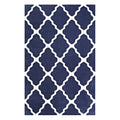 Navy and Ivory / 5x8
