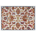 Ivory Blue Orange Yellow Red / 8x10